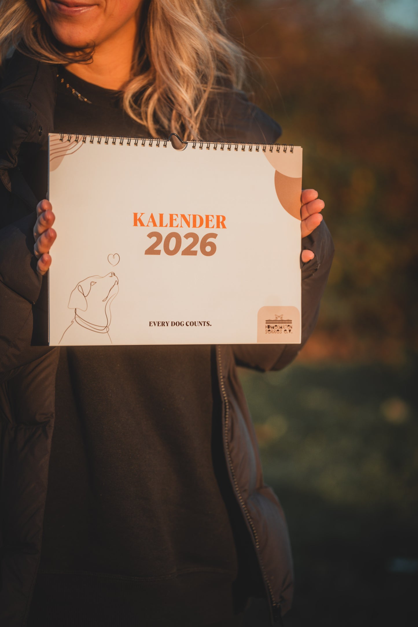 Hundegarten Serres Wandkalender 2026