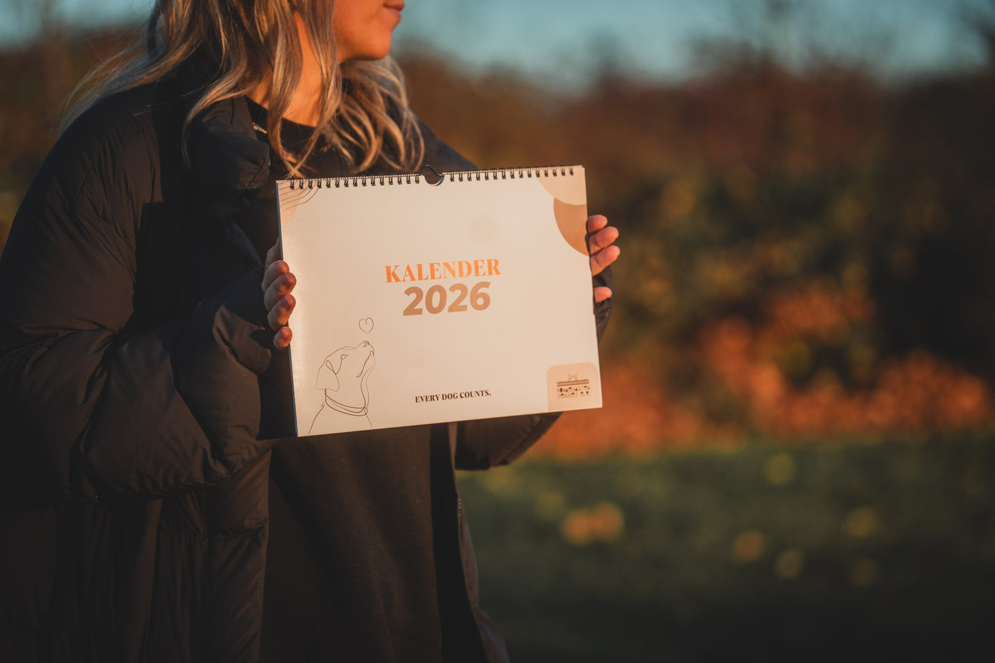 Hundegarten Serres Wandkalender 2026