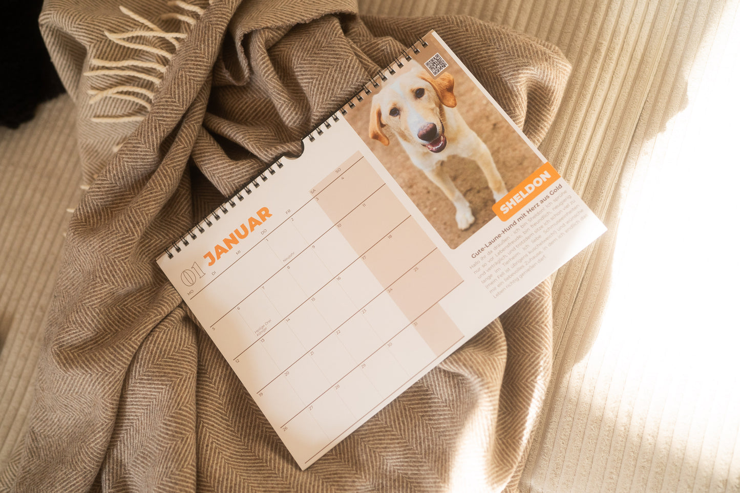 Hundegarten Serres Wandkalender 2026