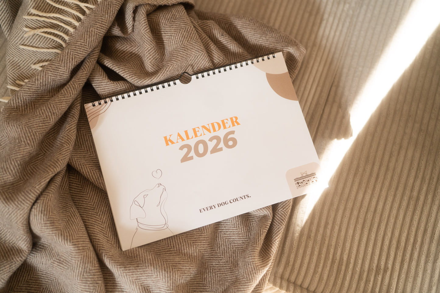 Hundegarten Serres Wandkalender 2026